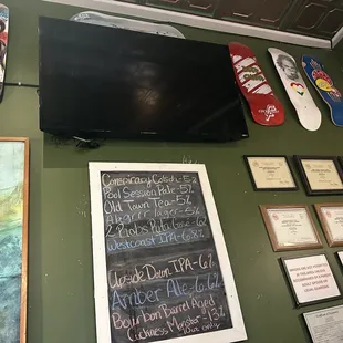 Inside the restaurant