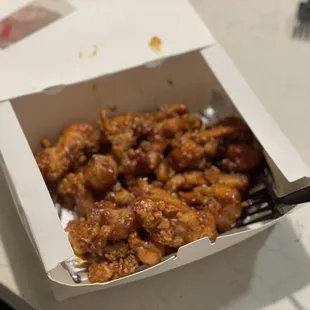 Sweet and sour medium Korean fried chicken