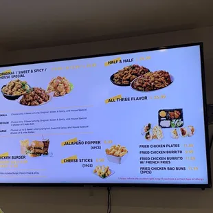 Menus