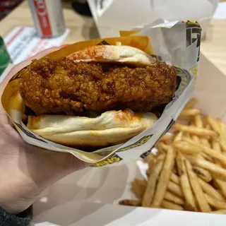 Chicken Burger Combo