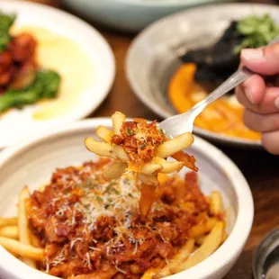 French Kimchi Chili Fries