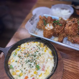 bacon cheese corn