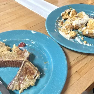 French Toast and Kimchi Buttermilk Biscuit and gravy