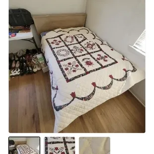 This was the listing of made produced blanket