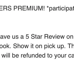 Unethical way to get 5 stars review