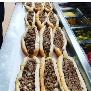 Steak cheese and onions