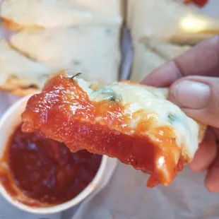 Cheesy garlic bread