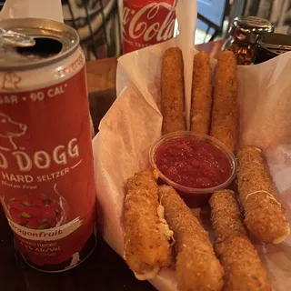 Fried Mozzarella Sticks