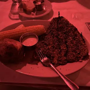 Pistachio crusted Trout