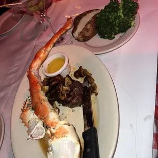Alaskan king crab- always delicious