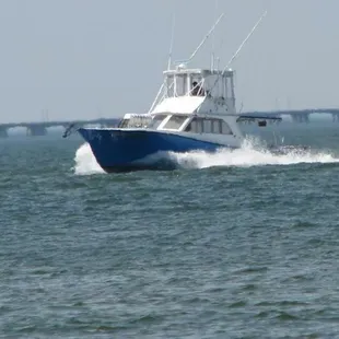 Chesapeake Bay/Atlantic Ocean Fishing Charters, Dinner Cruises, Elopement Packages, Sightseeing. 52' Custom Carolina "Legacy"