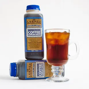 Try our cold-press coffee concentrate.
