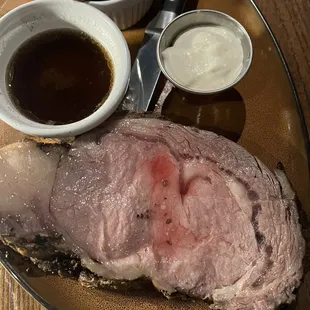 "Medium Rare" prime rib..‍