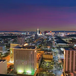 Strip View From the Balcony