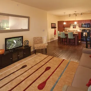 Springs at Legacy Commons Living Room and Kitchen
