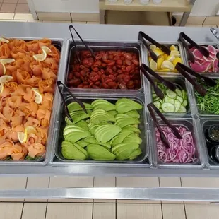 Brunch Service: bagel bar