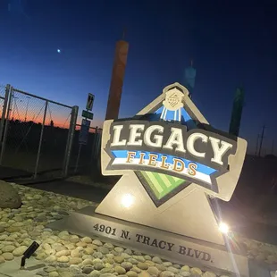 Entrance at sunset on Fourth of July!