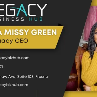 The New Legacy Business Hub is now open to handle your business needs!