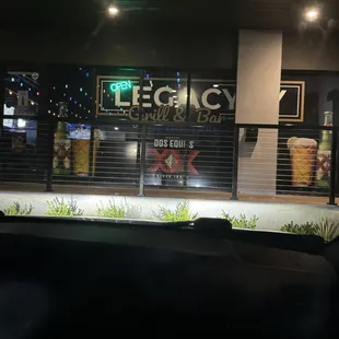 The entrance