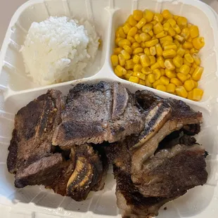 Special of the day: Pulehu Ribs. Delicious!