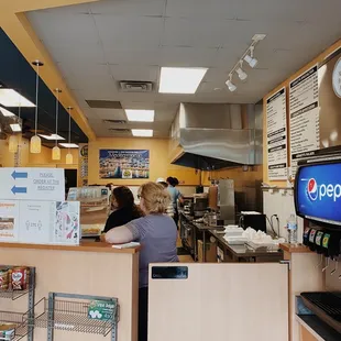 Kitchen / order area