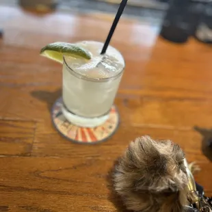 quick happy hour marg before the game (: