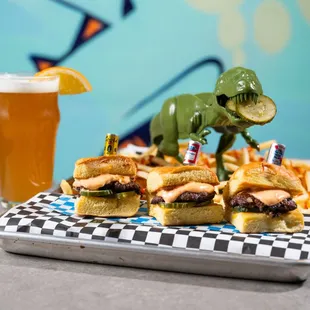 Three shorty burgers for only $13