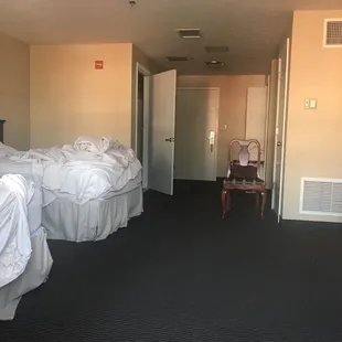 The nicer room we were able to stay in.  (Still not the suite we reserved)