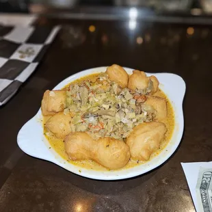 Crawfish Beignets