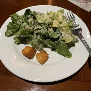 Oyster Caesar Salad