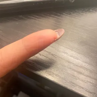 My set doesn't look fresh. My nails hurt.