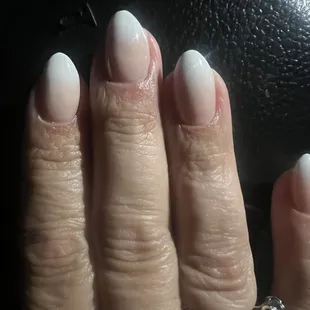 Crooked nails would. It fix! Thick!