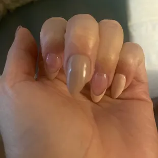 Most nails are pretty crooked