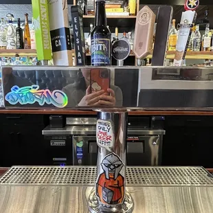 Non alcoholic on tap - Anita root beer is delicious