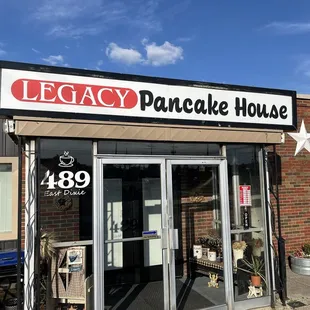 Restaurant entrance