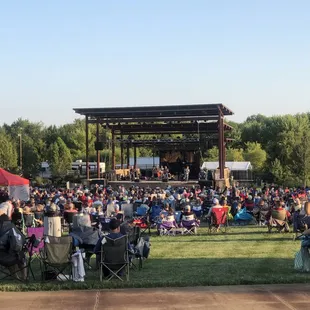 Amphitheater for outdoor concert