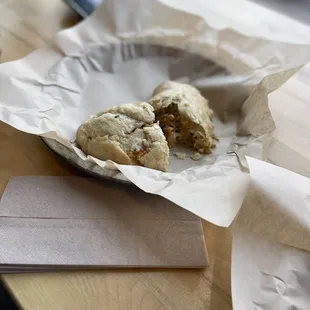 Bacon and egg breakfast hand pie