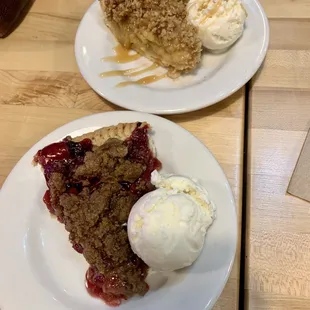 cherry strudel and apple bourbon