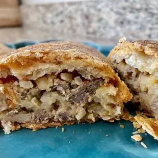 Inside the Sausage Hash Brown Hand Pie