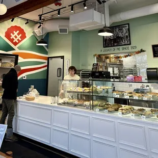 Overview of the ordering counter