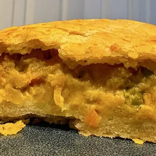 Inside the Veggie Curry Hand Pie - Absolutely an amazing pie to say the least!!