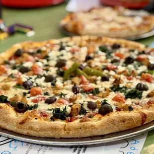 Greek Pizzas