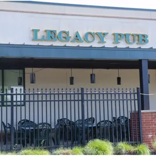 New signage
