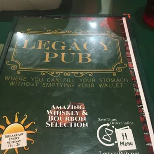 menu, pizza