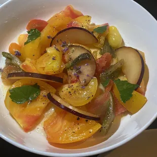 Heirloom Tomato salad