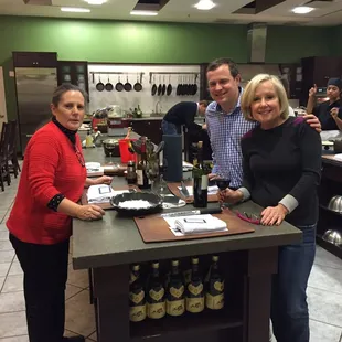 The owner learning new techniques in Chicago. The owner is tireless in her efforts to satisfy her customers.