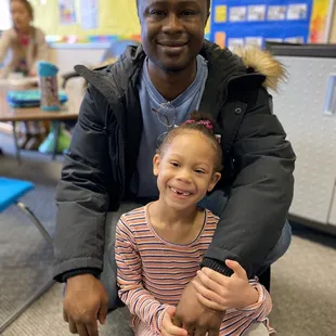 Legacy School hosts multiple family events throughout the school year such as Dads and Donuts, Mother's Day Tea, Halloween Hoopla, etc.