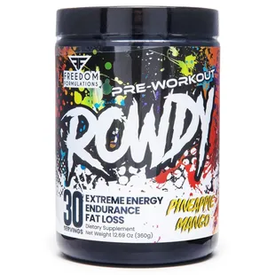 ROWDY IS THE ULTIMATE HIGH STIM PRE WORKOUT