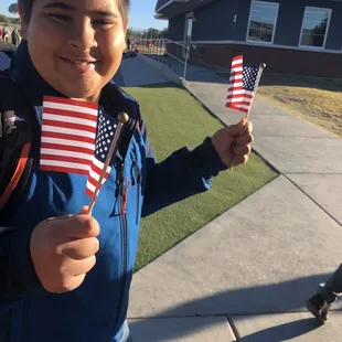 We love the patriotism in our school