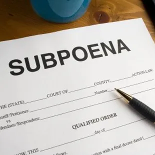 Minnesota Records Subpoena